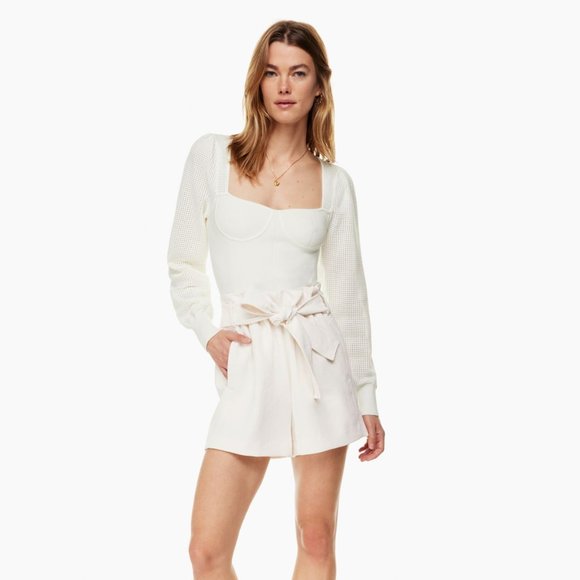 Aritzia Wilfred Paperbag Short